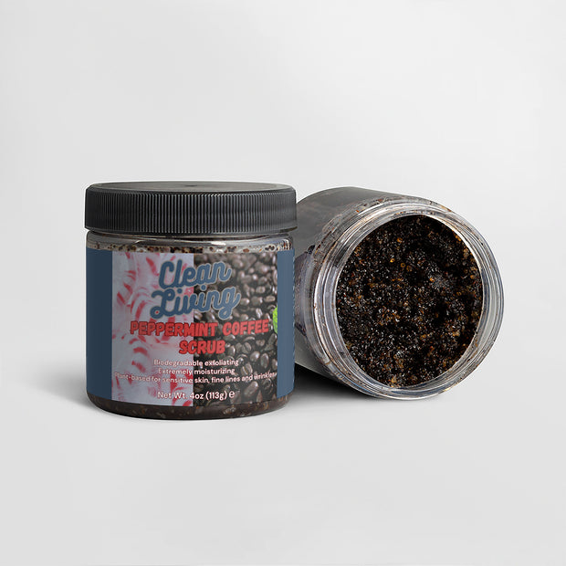 Peppermint Coffee Scrub
