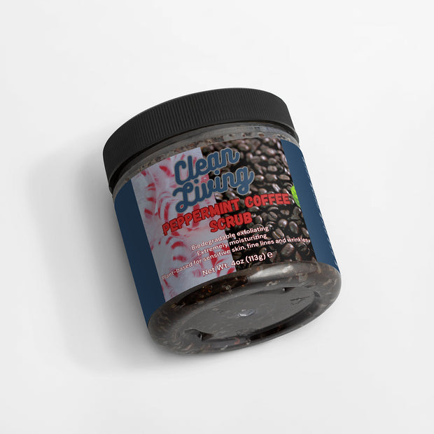 Peppermint Coffee Scrub