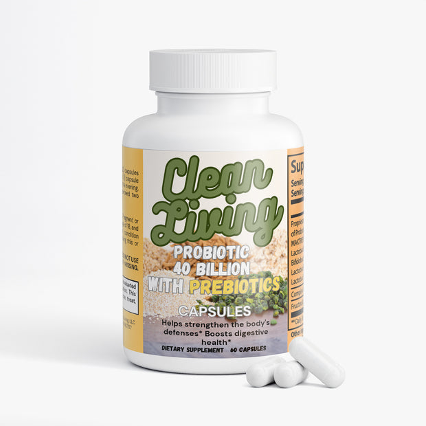 Probiotic 40 Billion with Prebiotics