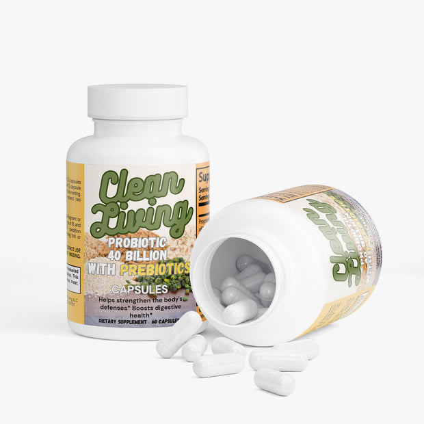 Probiotic 40 Billion with Prebiotics