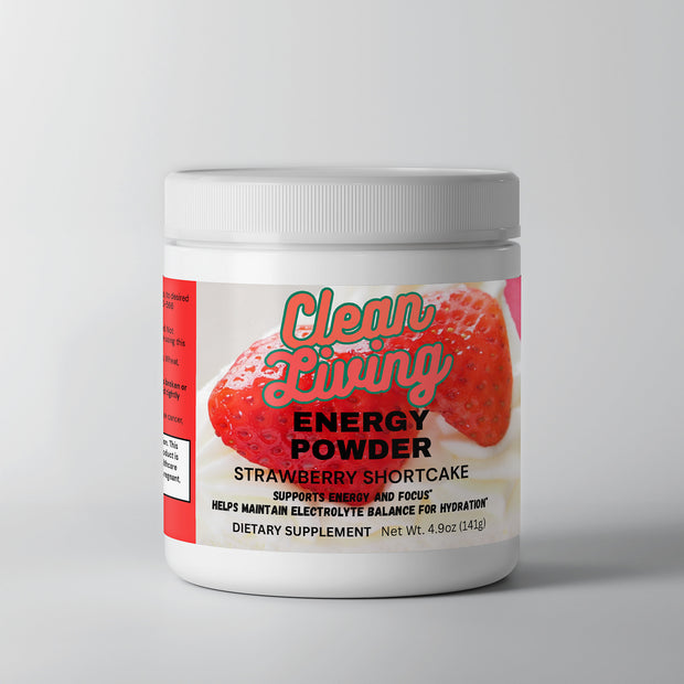 Energy Powder (Strawberry Shortcake)