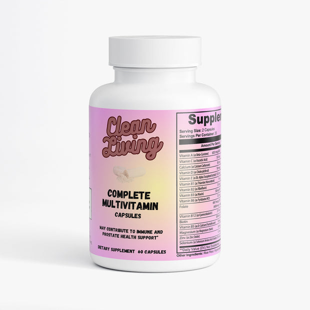 Complete Multivitamin + Biotin (Capsules)