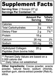 Grass-Fed Collagen Peptides Powder (Chocolate) (Adult)